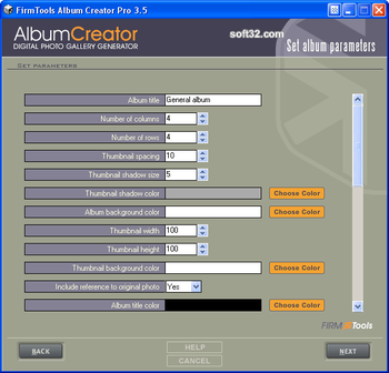 FirmTools AlbumCreator Pro screenshot 4
