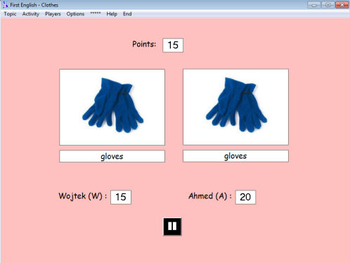 First English screenshot