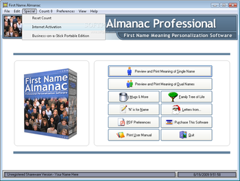 First Name Almanac Professional screenshot 2