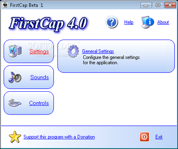 FirstCap screenshot