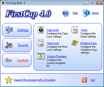 FirstCap screenshot 2