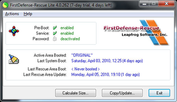 FirstDefense-Rescue Workstation screenshot