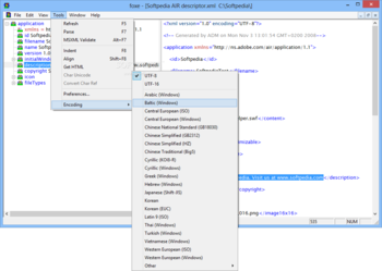 firstobject XML Editor screenshot 2