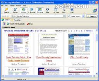 FirstStop WebSearch Visual Edition screenshot 3