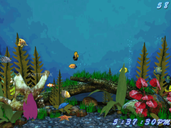 Fish Aquarium 3D Screensaver screenshot