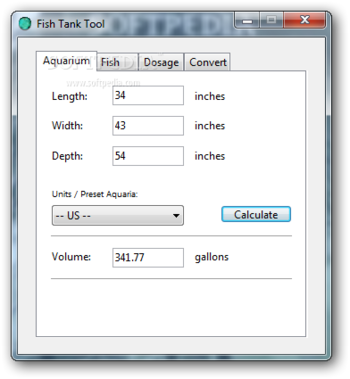 Fish Tank Tool screenshot