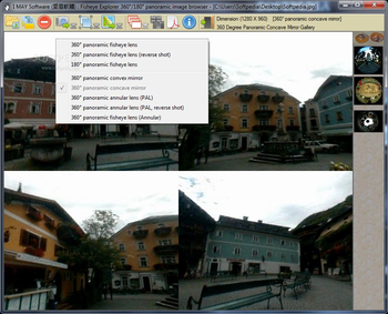 Fisheye Explorer screenshot 2