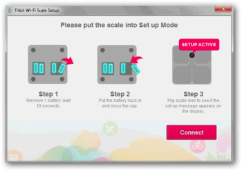 Fitbit Wi-Fi Scale Setup screenshot 5