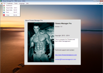 Fitness Manager Pro screenshot
