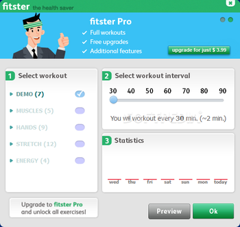 Fitster screenshot