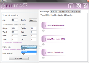 FitTrack screenshot