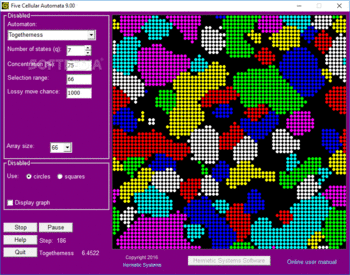 Five Cellular Automata screenshot