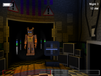 Five Nights in Minecraft Remastered screenshot