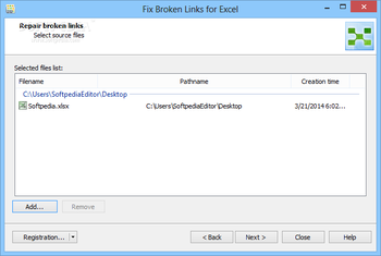 Fix Broken Links for Excel screenshot 3