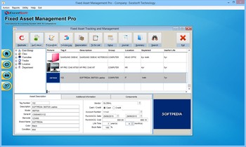 Fixed Asset Management System screenshot