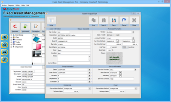 Fixed Asset Management System screenshot 2