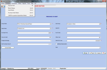 Fixed Asset Register screenshot 7