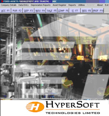 Fixed Assets Management screenshot