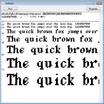 FixFonts screenshot