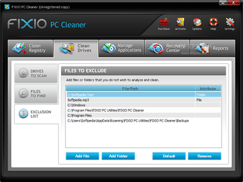 Fixio PC Cleaner 2010 screenshot 4