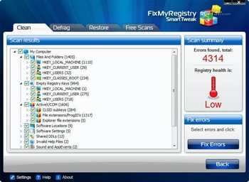 FixMyRegistry screenshot 2