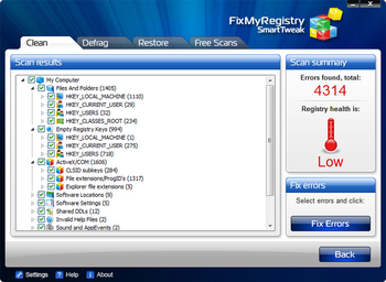 FixMyRegistry screenshot 3