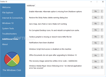 FixWin for Windows 10 screenshot 7