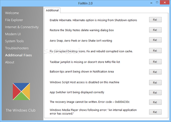FixWin screenshot 7