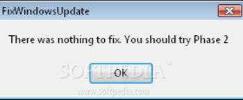 FixWindowsUpdate screenshot 2