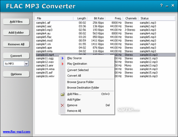 FLAC MP3 Converter screenshot 3