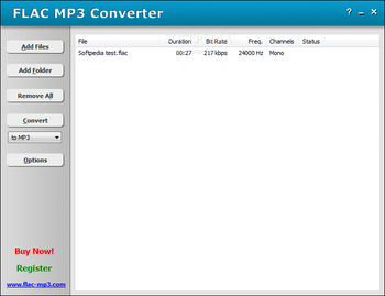 FLAC MP3 Converter screenshot