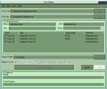 Flac Ripper screenshot