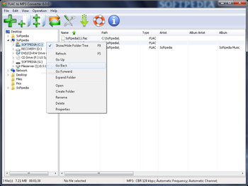 FLAC to MP3 Converter screenshot