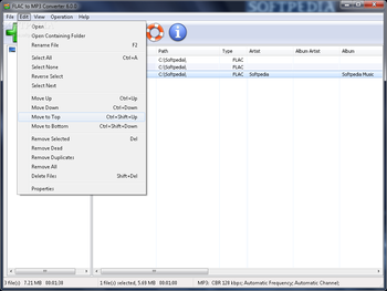 FLAC to MP3 Converter screenshot 2
