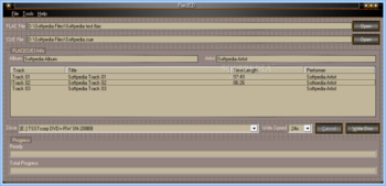 FLAC2CD screenshot