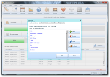 Flair Finance Lite screenshot 11