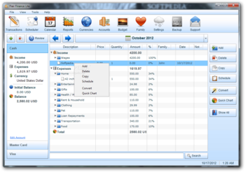 Flair Finance Lite screenshot 2