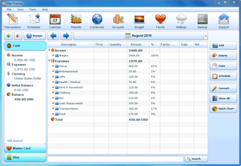 Flair Finance Lite screenshot