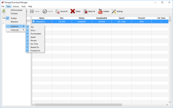 FlareGet Download Manager screenshot 3