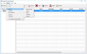FlareGet Download Manager screenshot 4