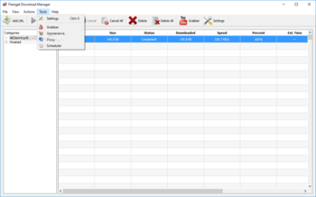 FlareGet Download Manager screenshot 5