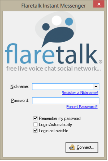 Flaretalk Instant Messenger screenshot
