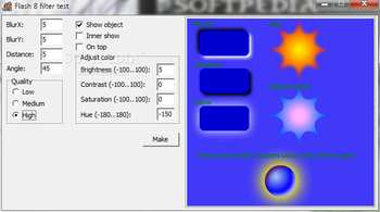 Flash 8 Filters screenshot