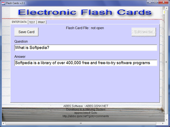 Flash Cards screenshot