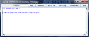 Flash Debugger screenshot