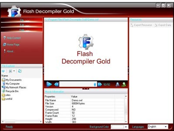 Flash Decompiler Gold screenshot