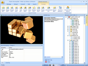 Flash Decompiler Trillix screenshot 2