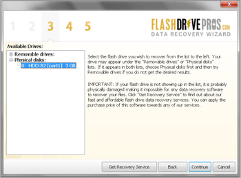 Flash Drive Data Recovery Wizard screenshot 2