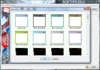 Flash EXE Builder screenshot 3
