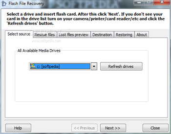 Flash File Recovery screenshot